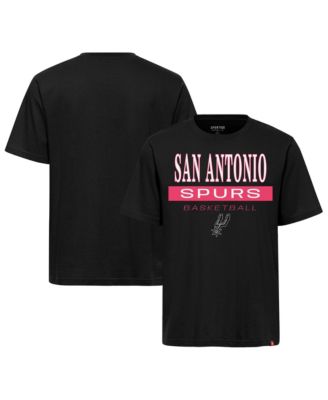 Men's and Women's Black San Antonio Spurs Duke Russell T-Shirt