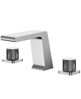 Widespread Bathroom Faucet 3 Hole, 2-handle Bathroom Sink Faucet