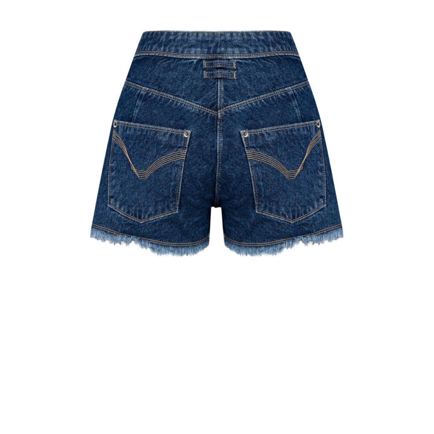 Женские шорты PCFG Free Heaven Short With Zip Details, цвет: Джинсовый синий — фото 6