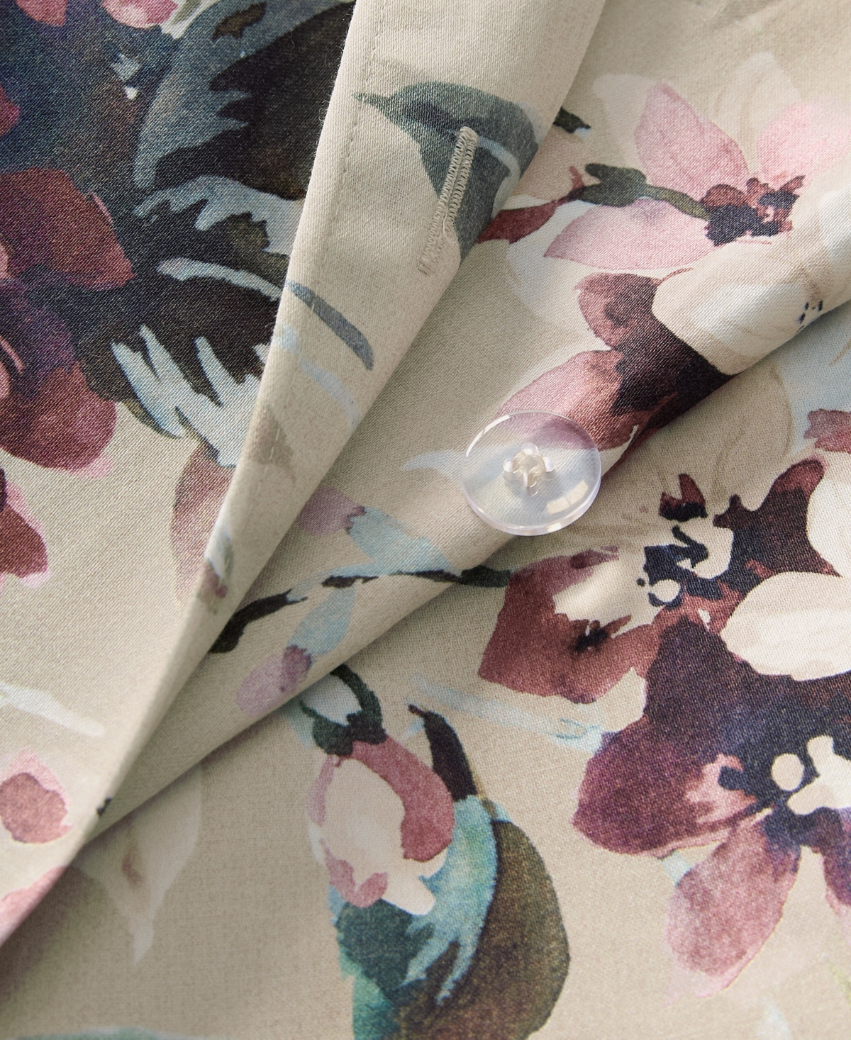 Charter Club Ophelia Floral 3-Piece Duvet Cover Set, Full/Queen, Macy's Exclusive