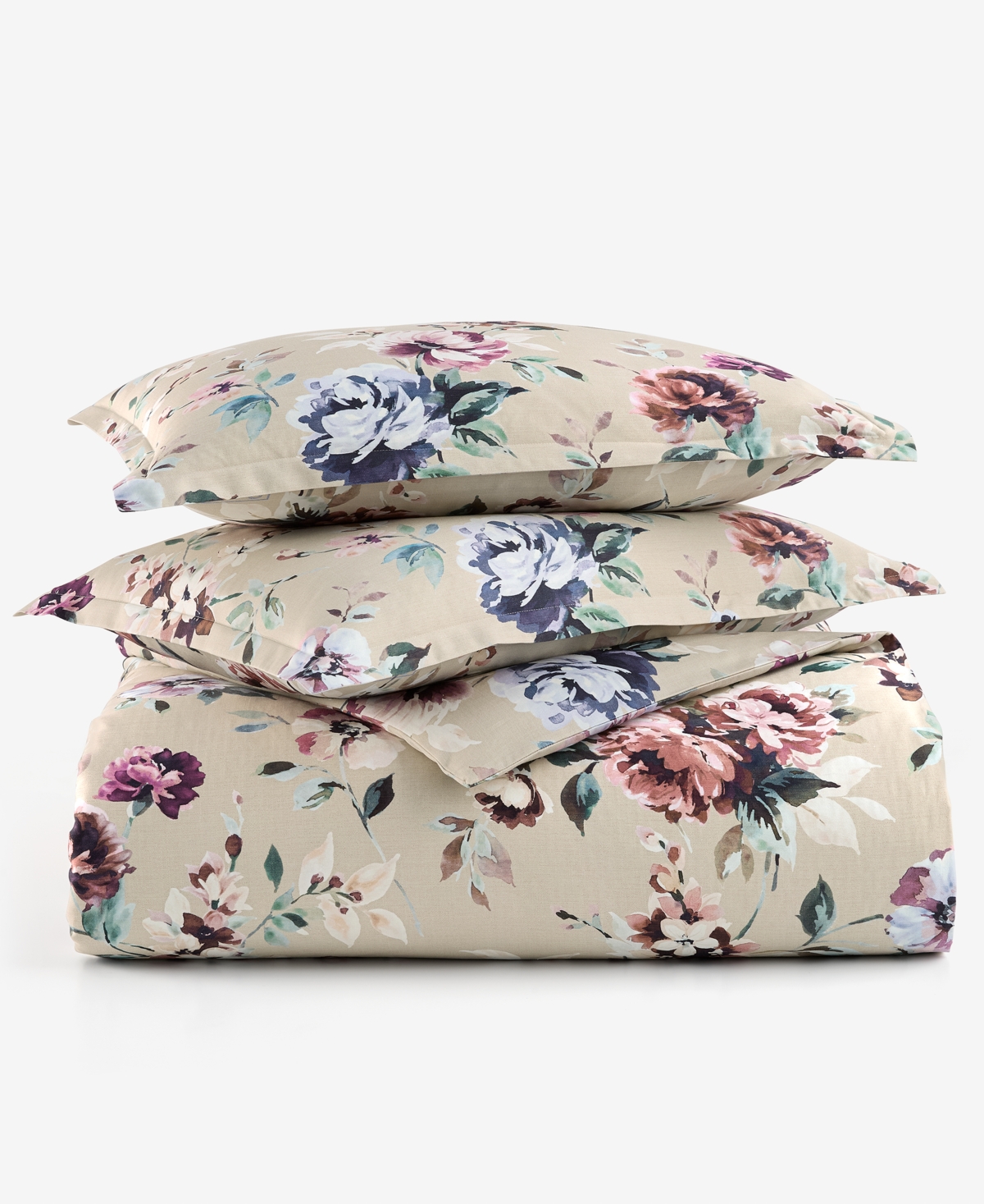 Charter Club Ophelia Floral 3-Piece Comforter Set, King, Macy's Exclusive