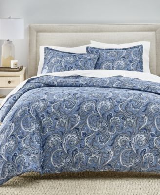 Atlas Paisley Print 3-Piece Comforter Set, King