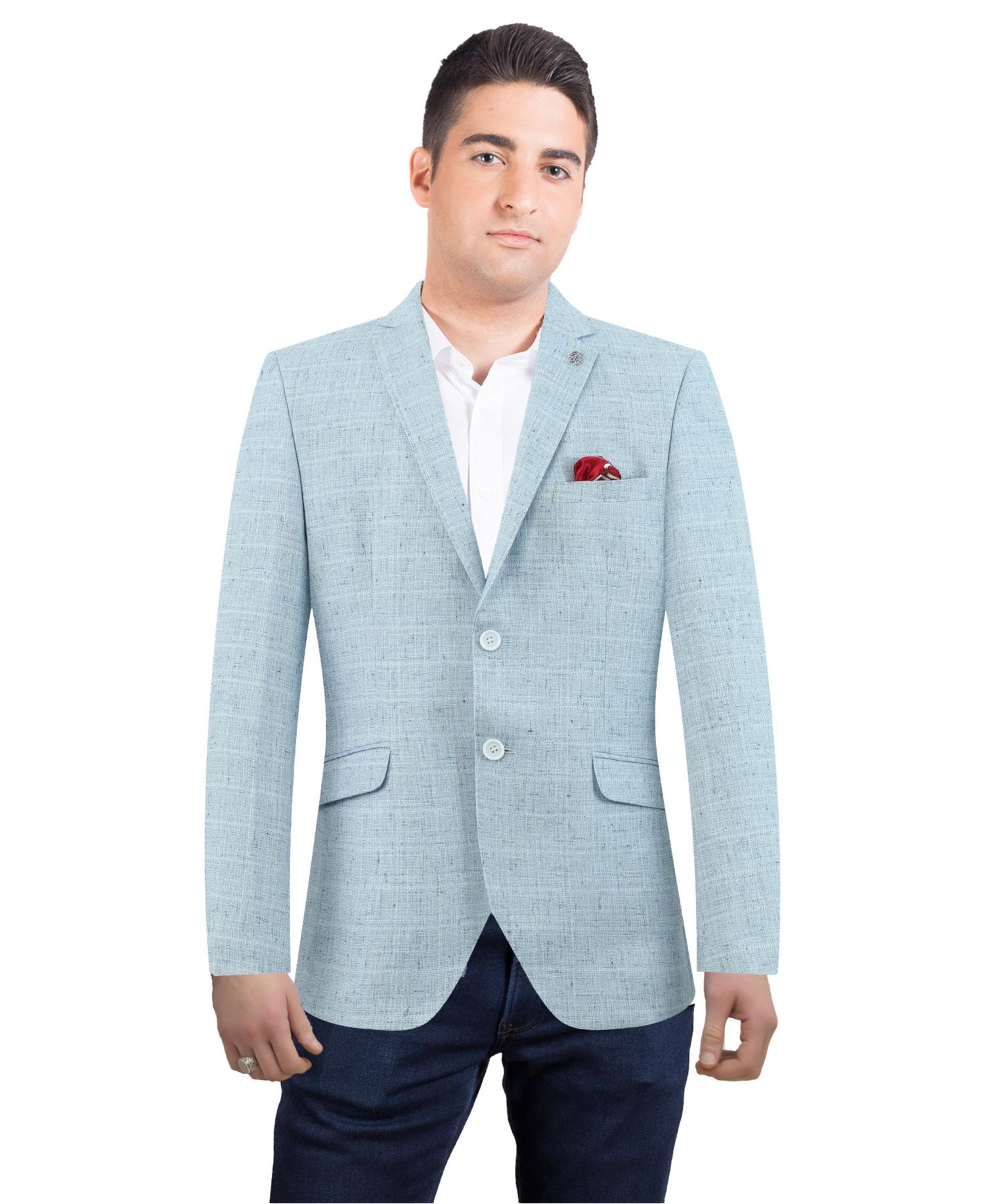 Men's Slim Fit Solid Blazer Sports Coat
