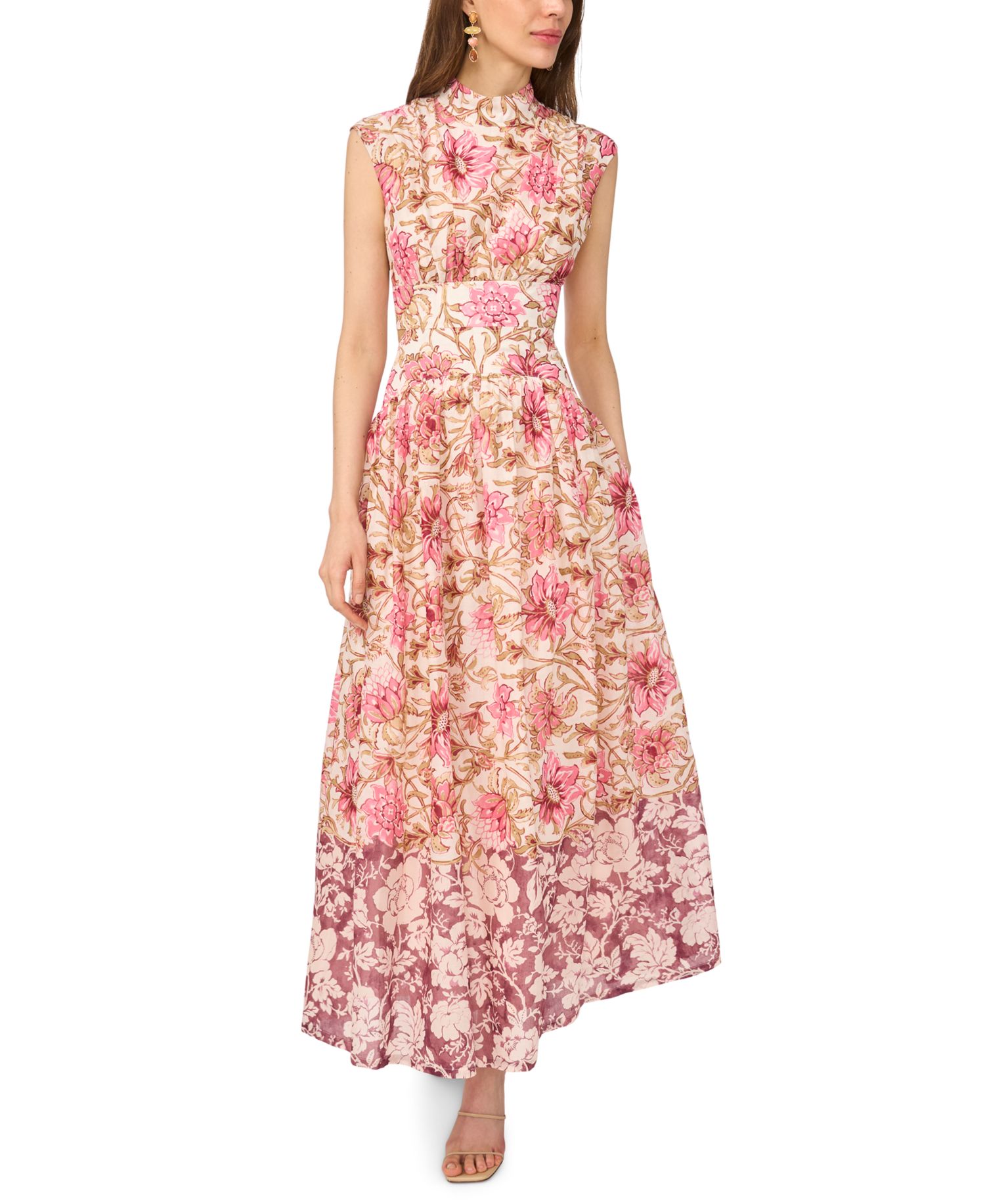 Women's Julianne Printed Cotton Maxi Dress