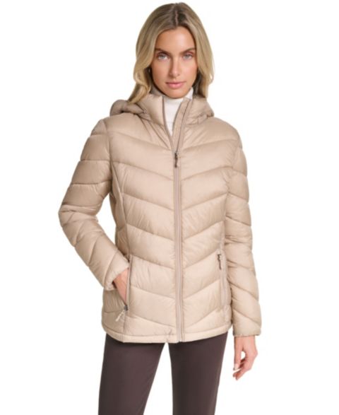 Женские куртки Charter Club Packable Hooded Puffer Coat