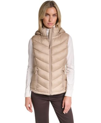 Women's Packable Hooded Puffer Vest