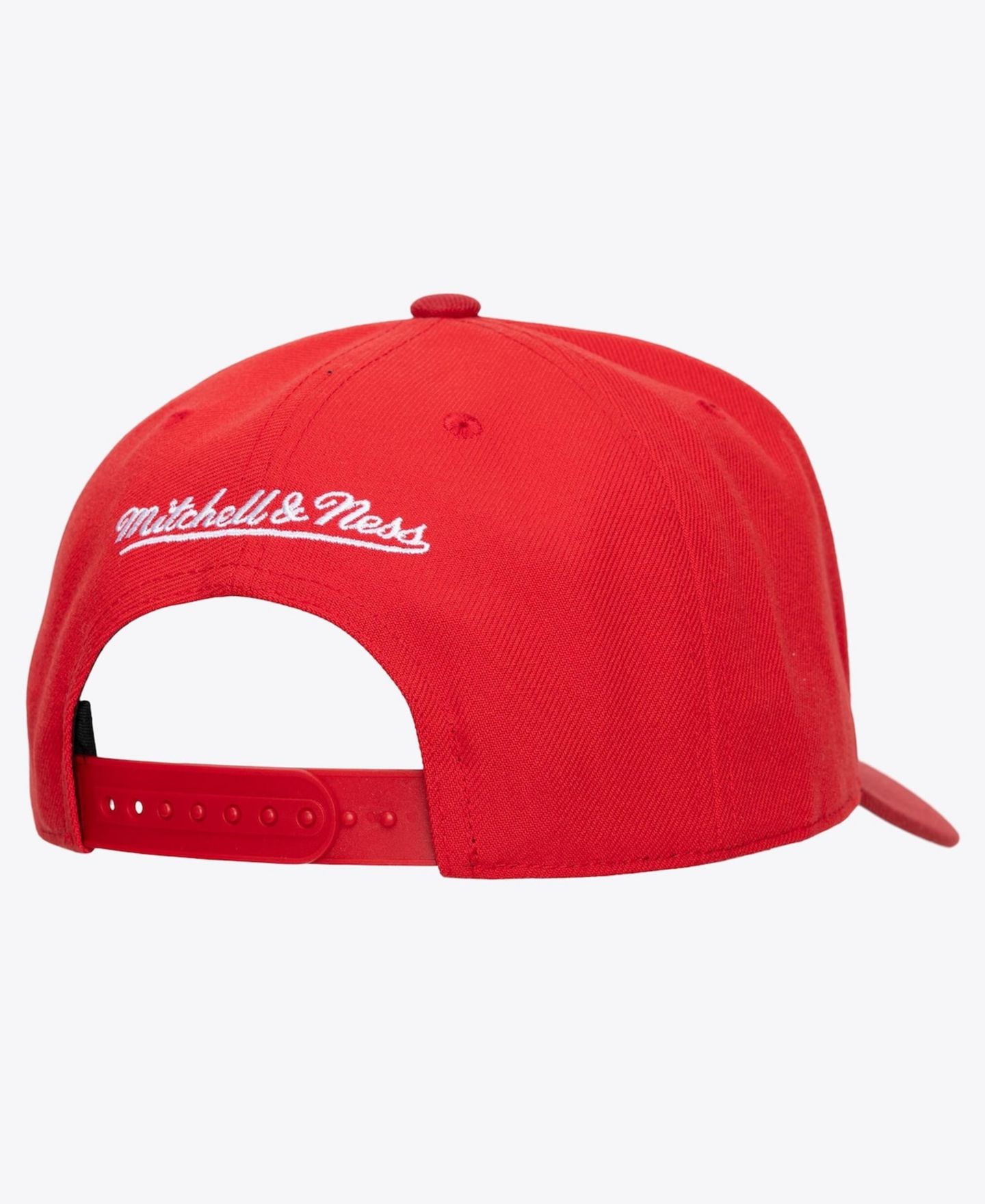 Мужская кепка Mitchell & Ness Red Chicago Bulls Legendary Home Pro Pinch Snapback Hat — фото 2