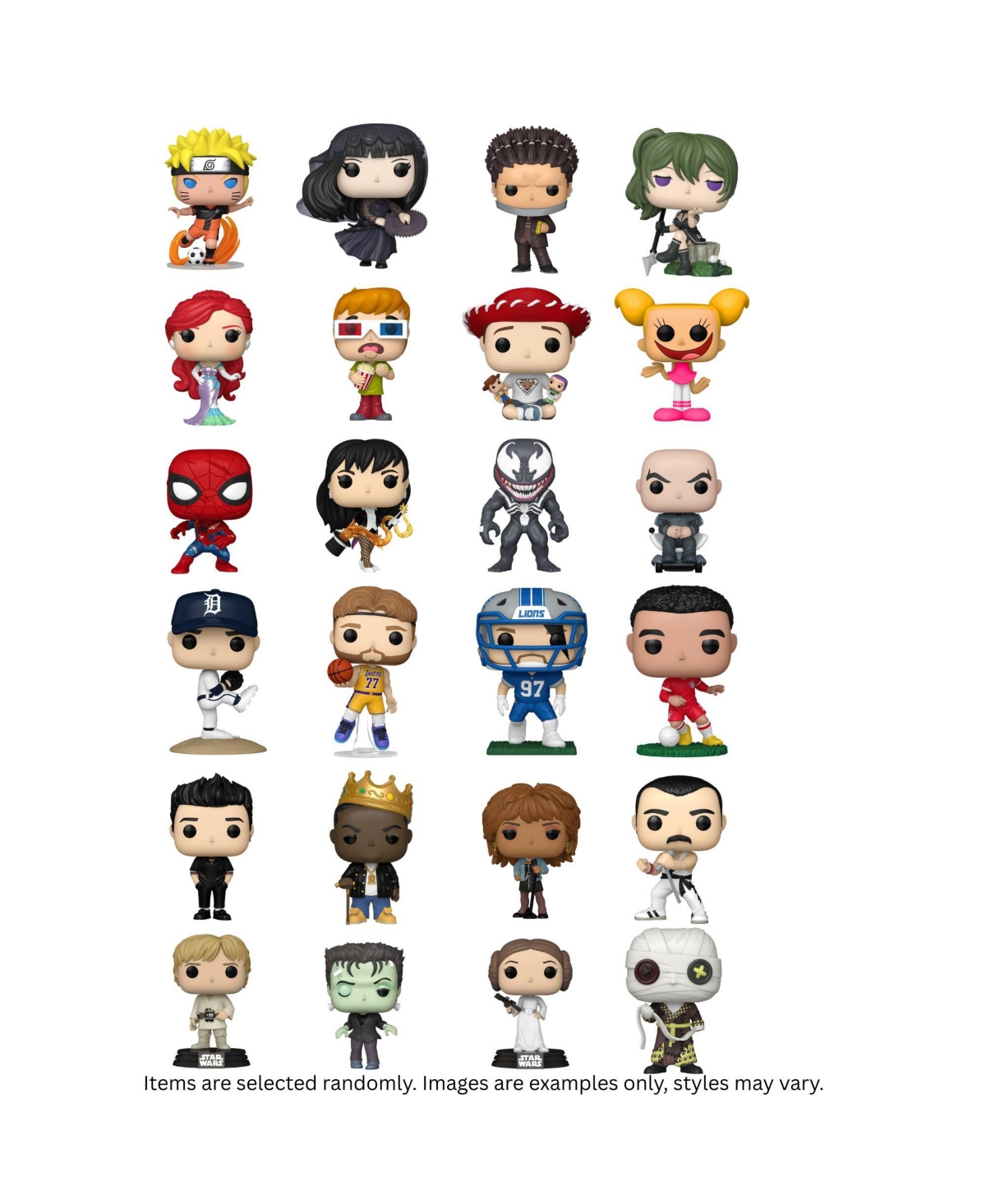 Funko Pack of 10 Surprise Mystery Dc Comics Pop! Randomly Selected