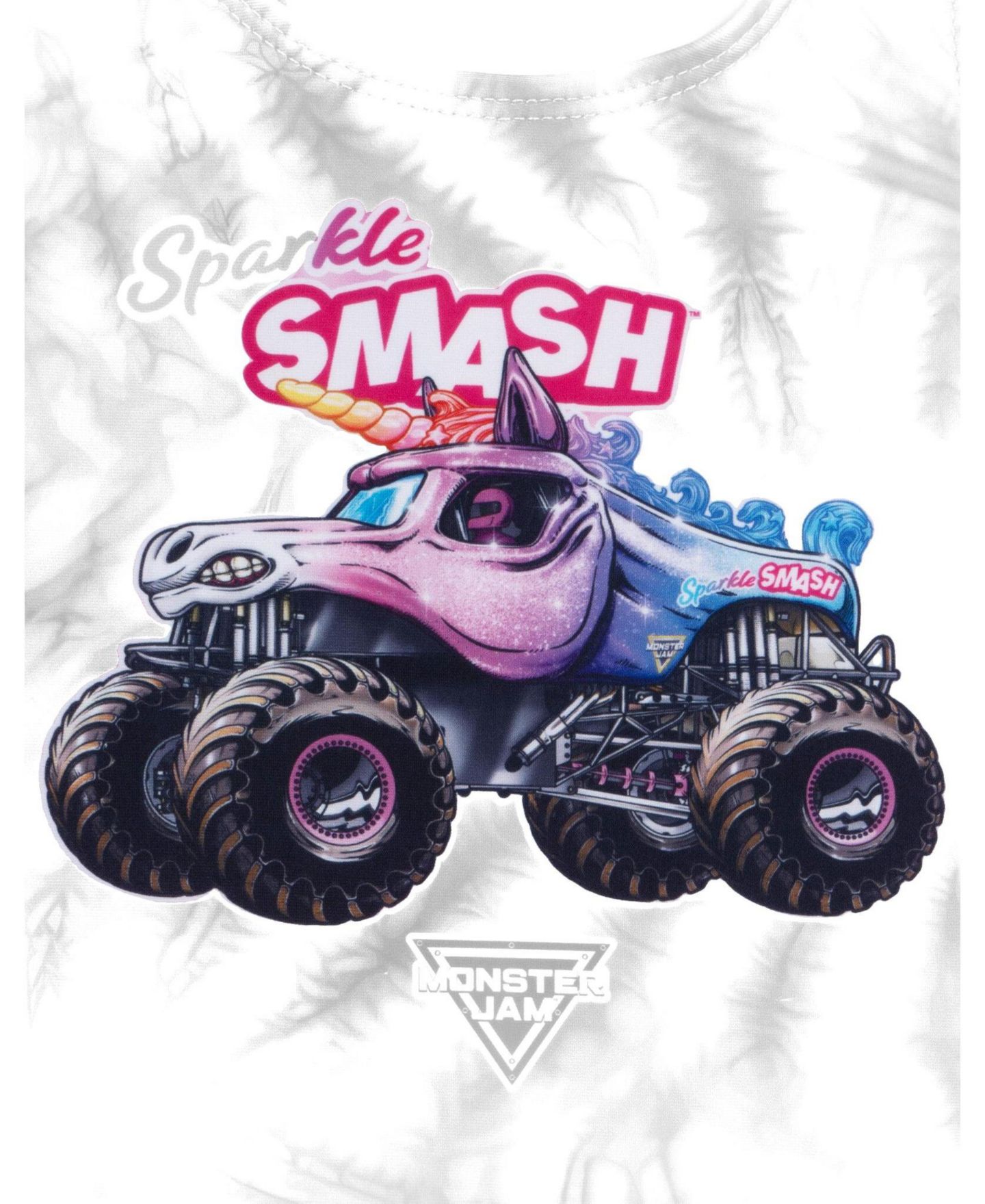 Купальник Smash, защита от солнца — Monster Jam, цвет: Розовый — фото 3