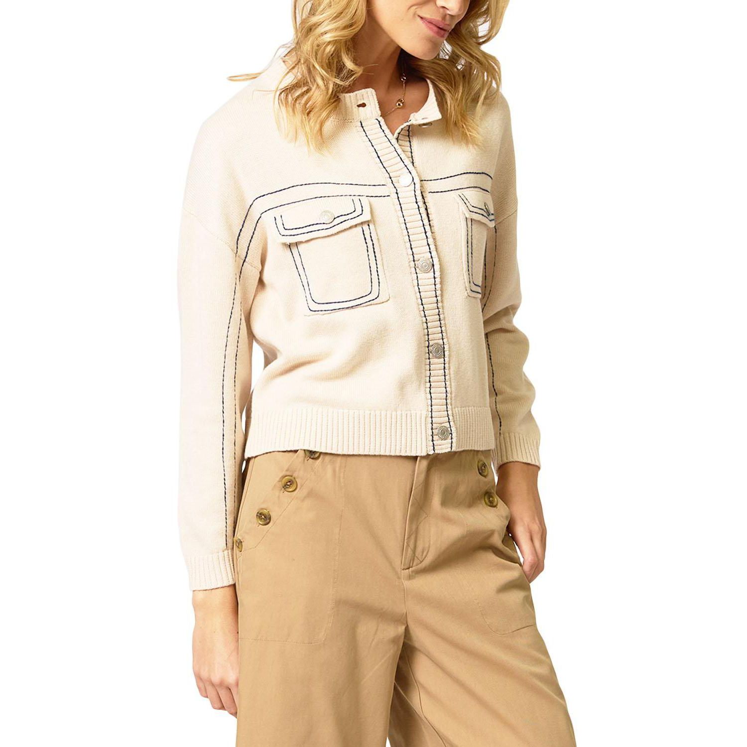 Women's Dean Topstitch Sweater