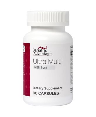 Ultra Multivitamin with Iron Ultra Multi with Iron Capsule Format Multivitamin Provides Full Complex of B 90 Capsules