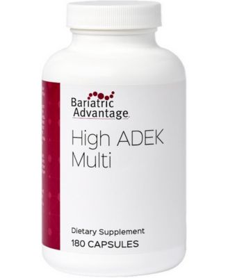 High ADEK Multi for Bariatric Surgery Patients Multivitamin with Vitamins A, D, E, K and Trace Minerals 180 Capsules