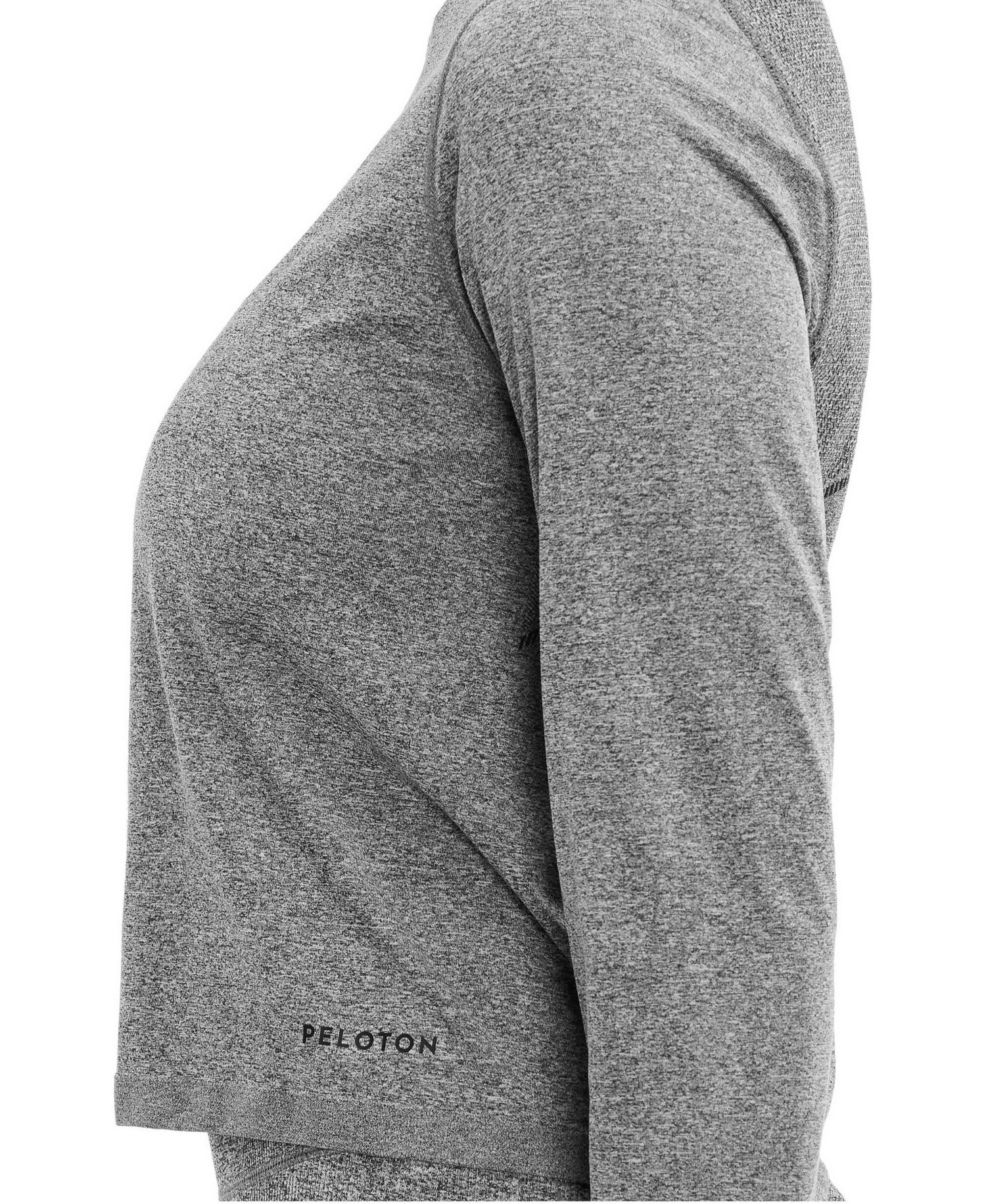 Women's Seamless Melange Long Sleeve