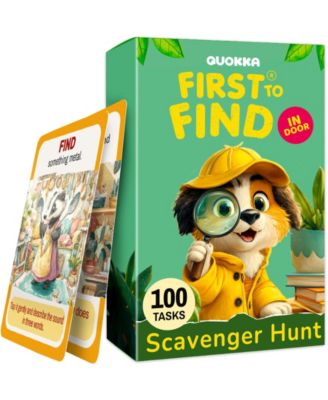 Active Movement Game for Kids Ages 4-8 – 100 Exercise Cards, Indoor and Outdoor Brain Break Games for Home and Classroom