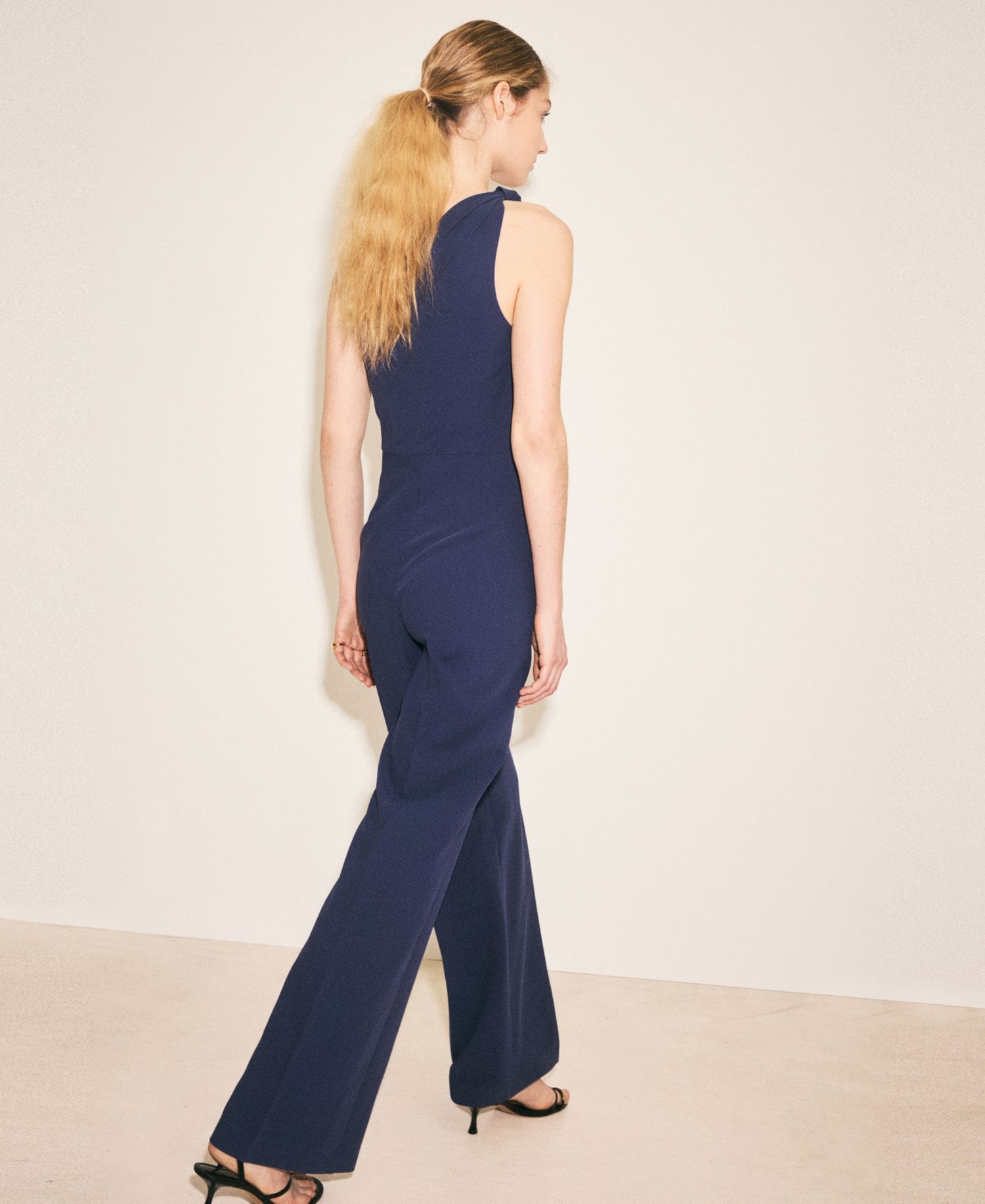 Women's Knot Long Jumpsuit