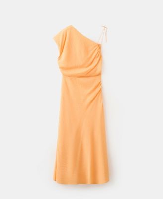 Women's Asymmetrical Bow Detail Dress