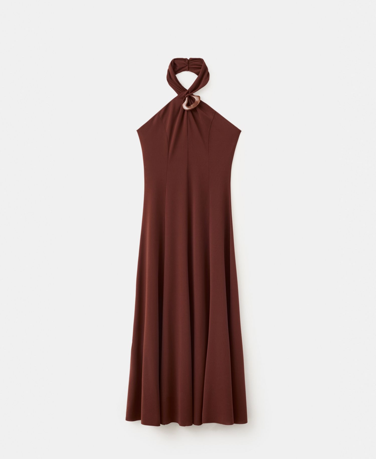 Women's Halter-Neck Knitted Dress