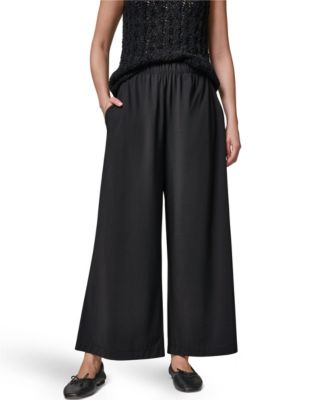 Women's 4-way Stretch Knit Mid Rise Ankle Pants