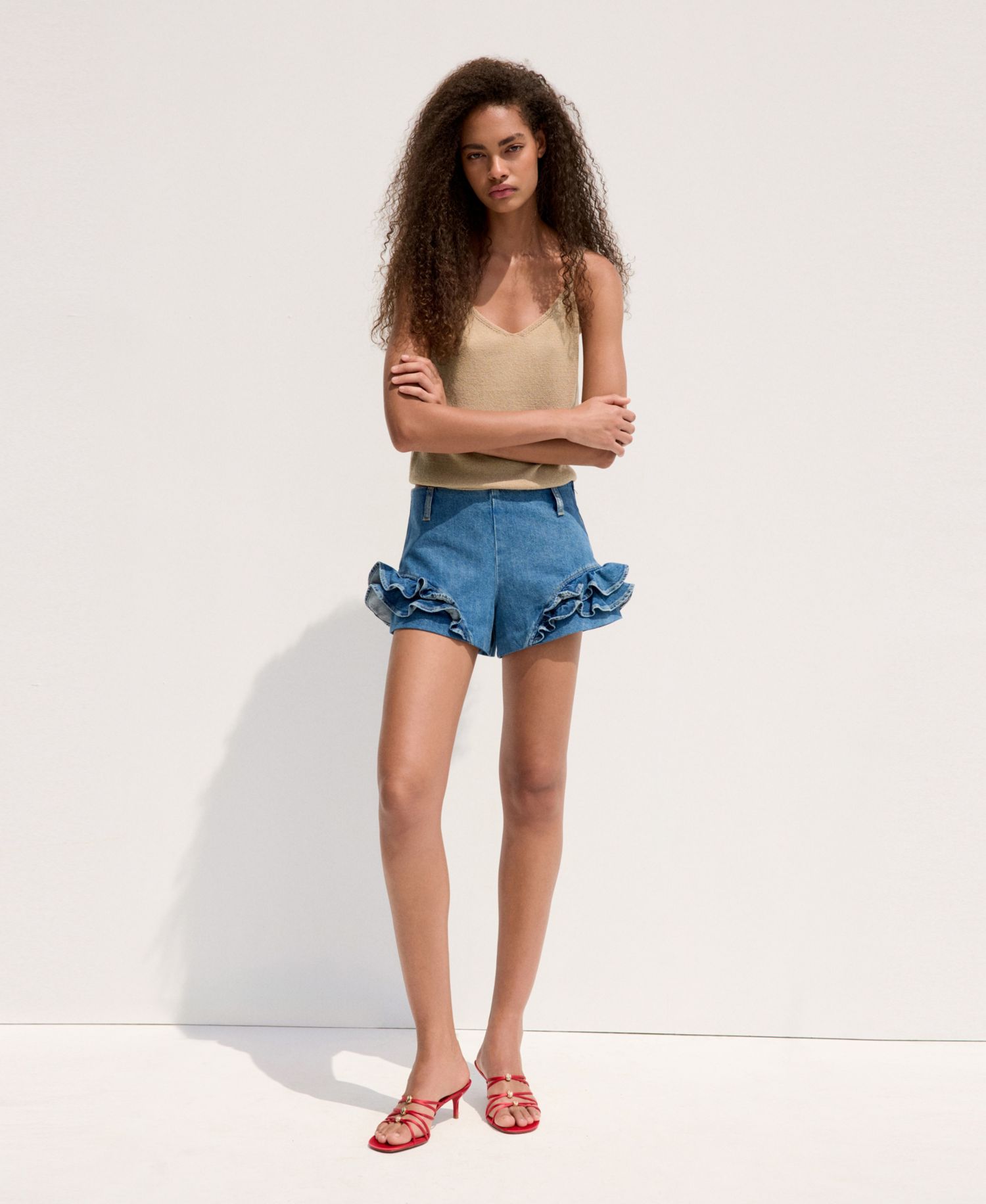 Women's Knit Strap Top