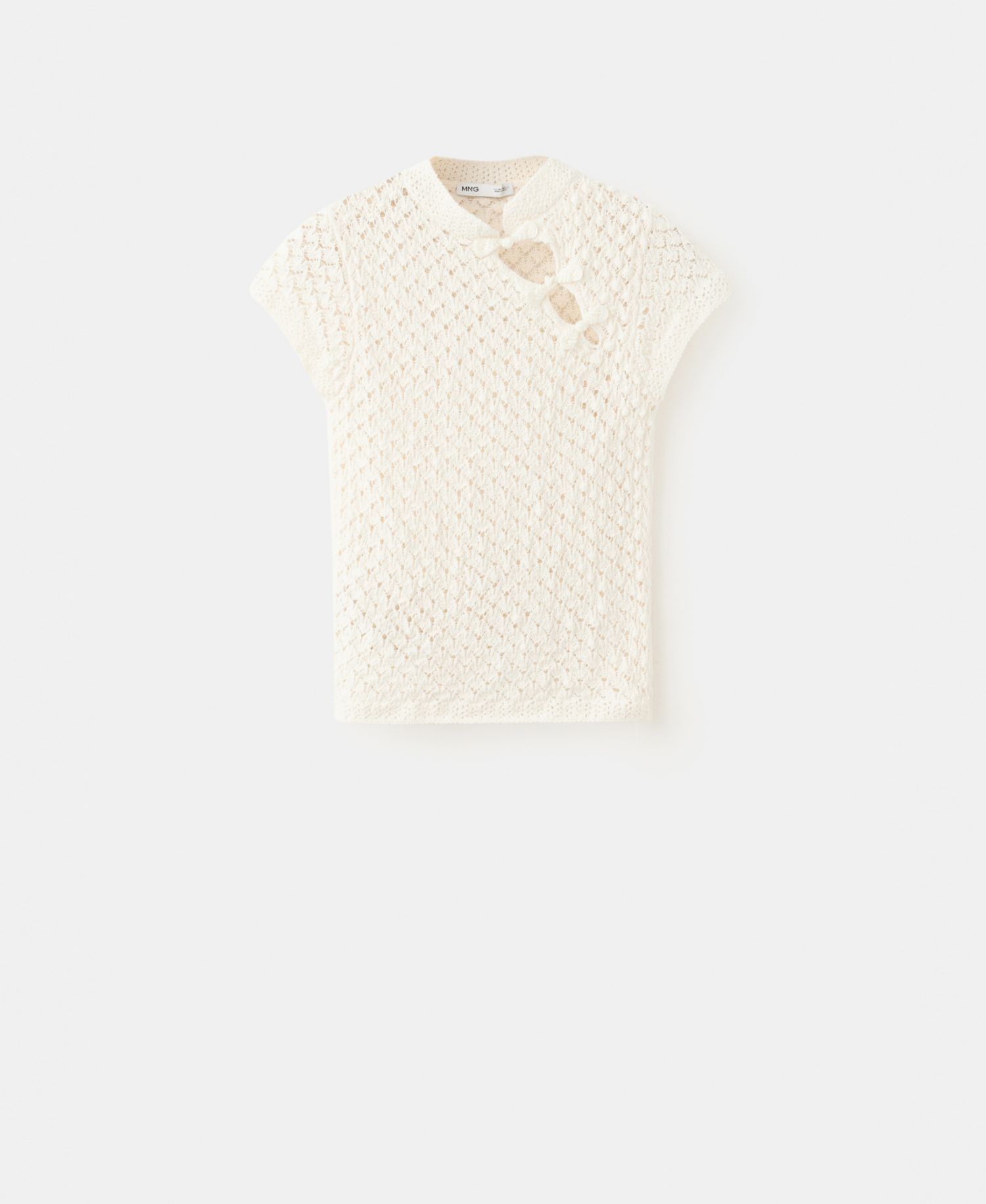 Women's Openwork Knit Top
