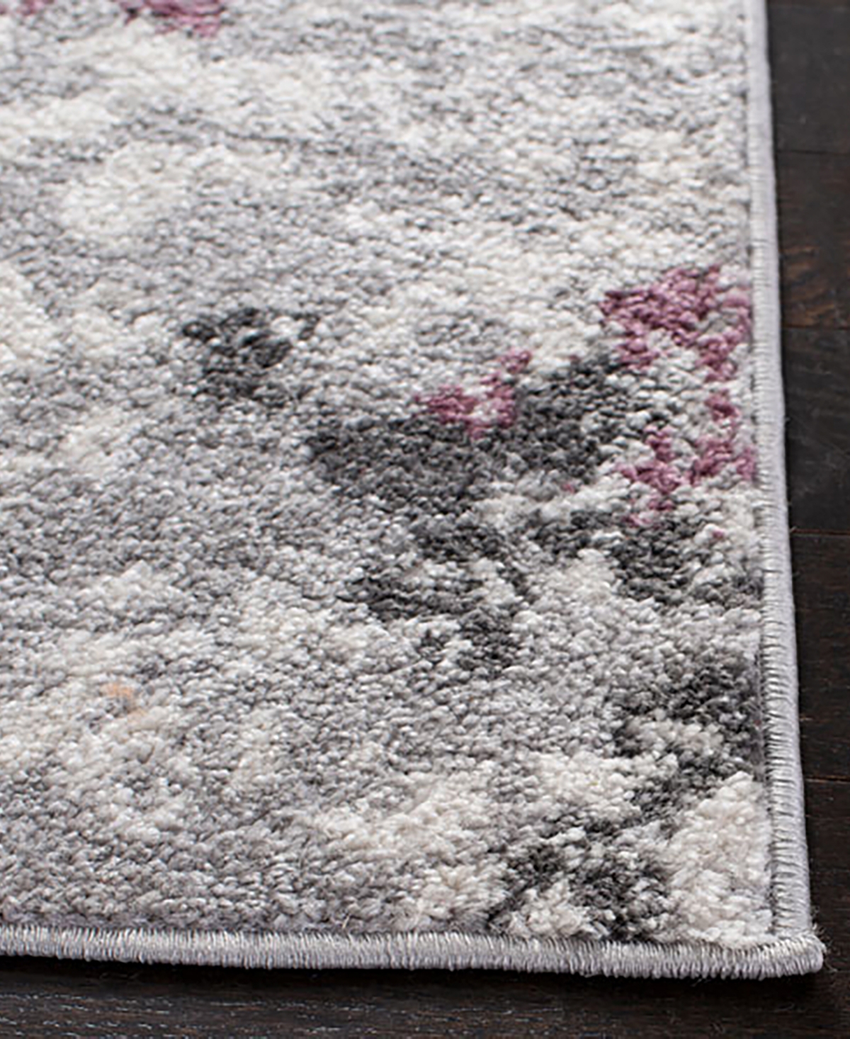 Safavieh Adirondack 115 Light Gray and Purple 9' x 12' Area Rug
