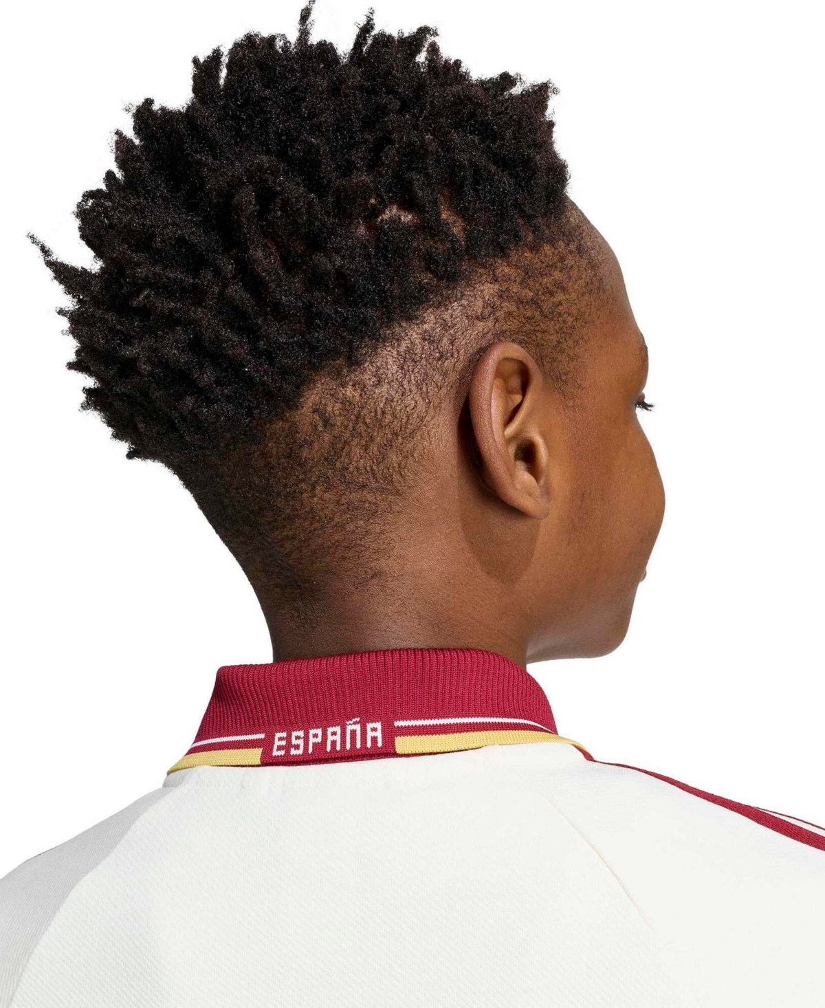 Adidas Big Boys and Girls White Spain National Team Away Full-Zip Anthem Jacket