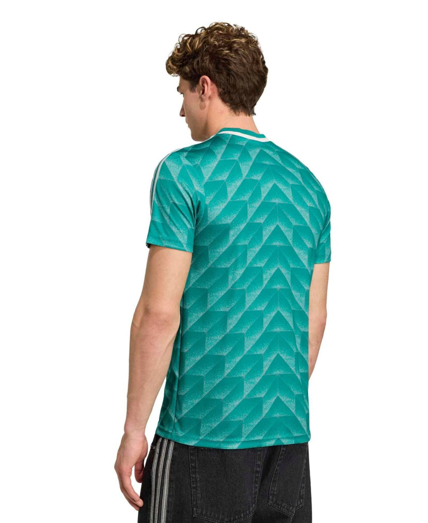 Men's Green Germany National Team 1990 Away Bringback Jersey