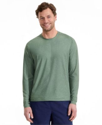 Men's SunShade UPF 50 Long Sleeve Swim Tee Rash Guard