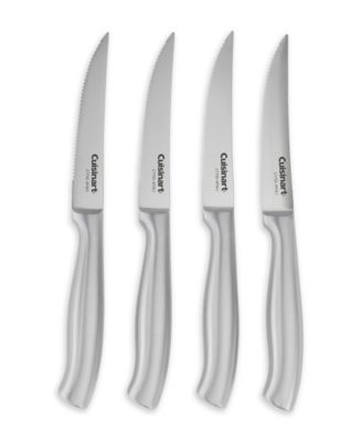 4-Piece Stainless-Steel Hollow Handle Steak Knife Set