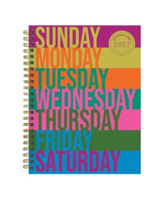 2027 All Week Long Medium Weekly Monthly Planner