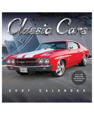 2027 Classic Cars Wall Calendar