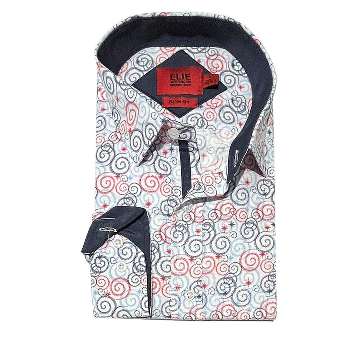 Men's Slim Fit Button-Down Shirt