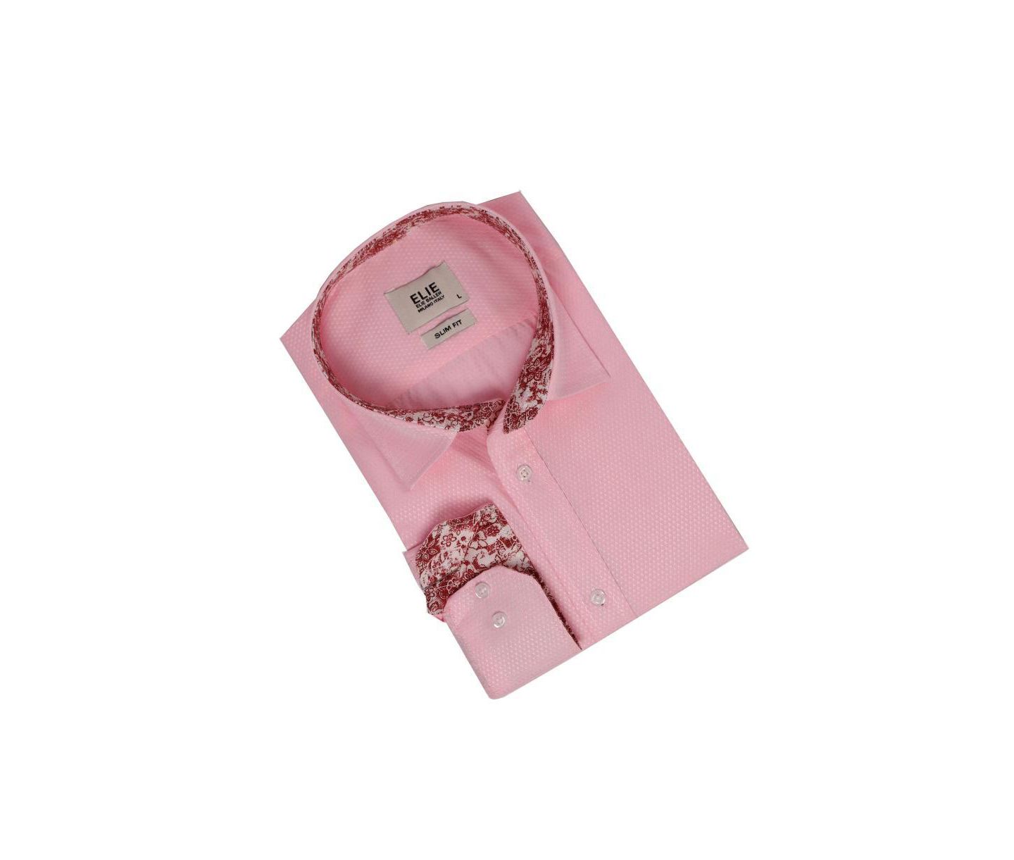 Мужская рубашка Elie Balleh Slim Fit Trendy Button-Down — фото 5