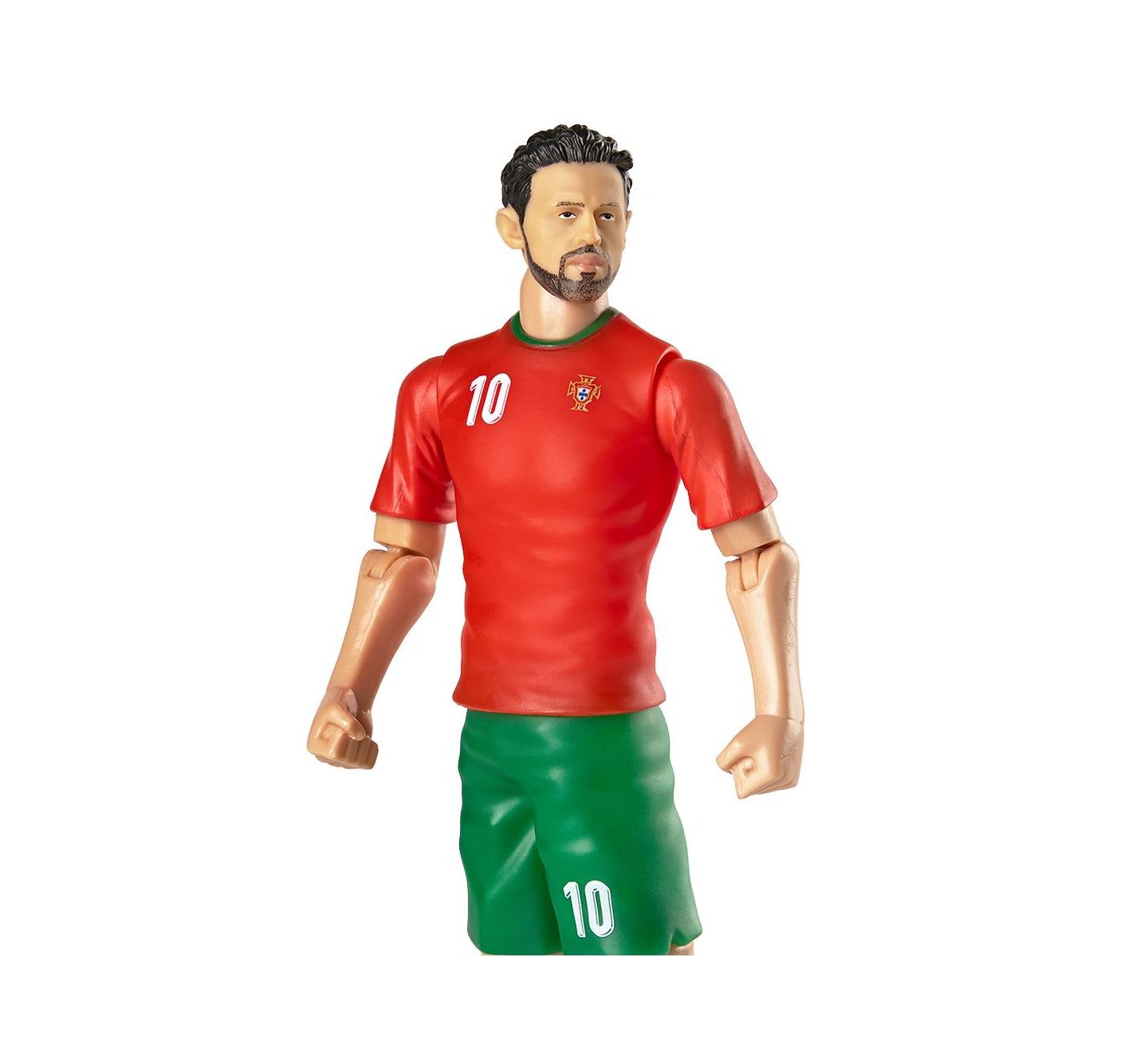 Детская фигурка Banbo Toys Sockers Portugal National Bernardo Silva 8" Collectible Soccer Action Figure — фото 2