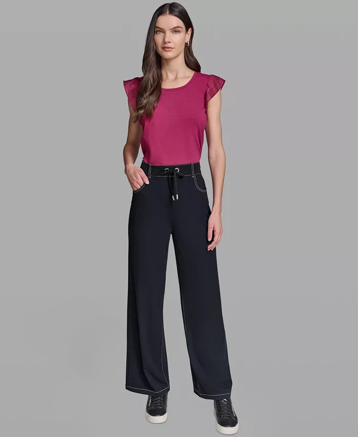 Women's Pull-On Jersey Pants - thumbnail 2