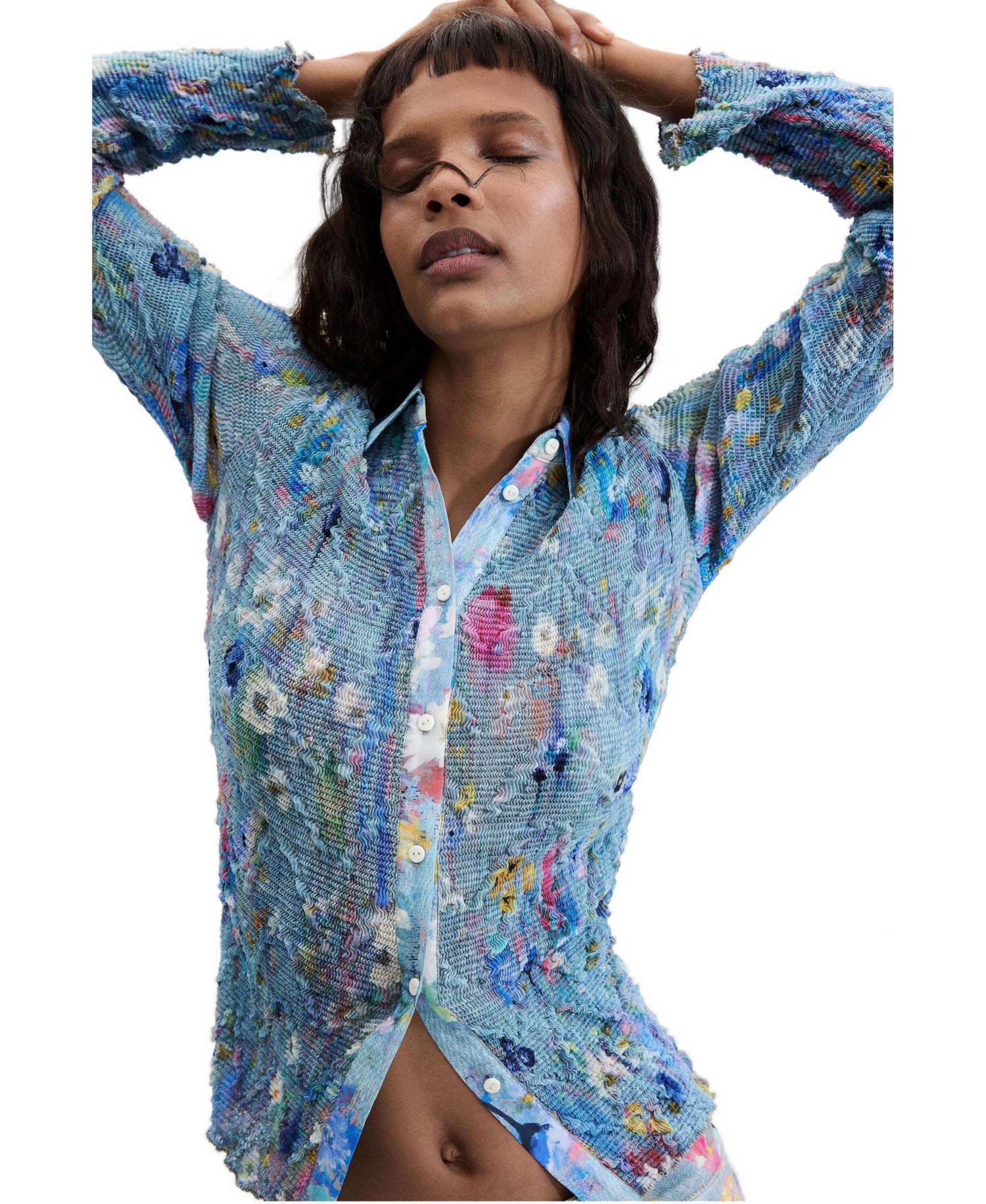 Women's Floral print shirt