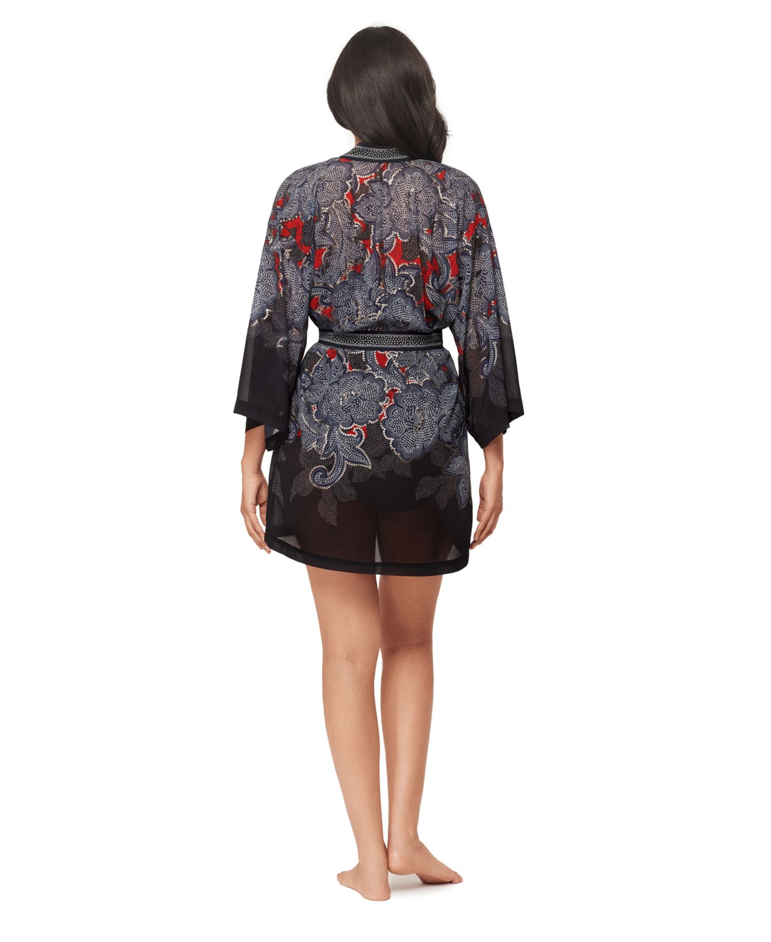 Women's Steel Magnolias Swim Cover-Up Kimono