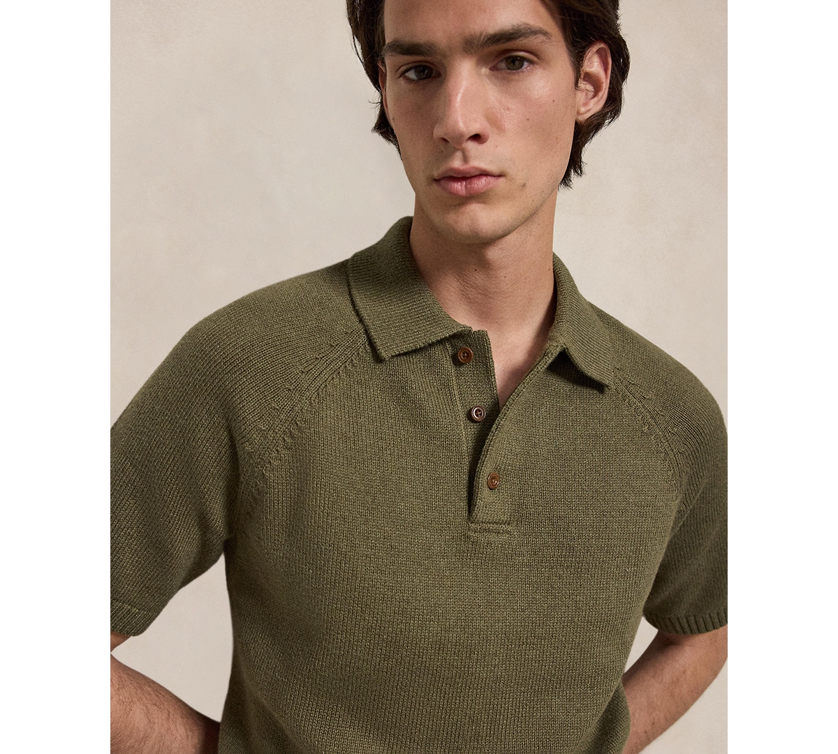 Polo Ralph Lauren Men's Thick-Gauge Cotton Sweater