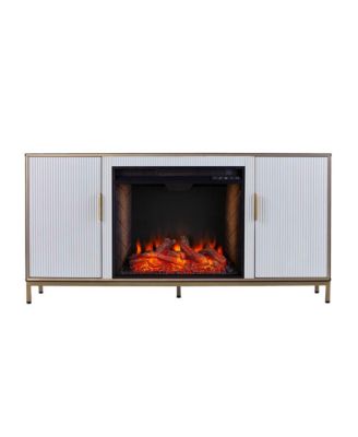 Daltaire Color Changing Fireplace w/ Media Storage