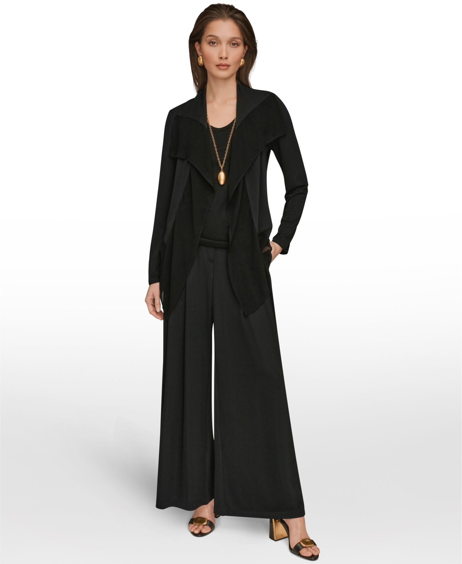 Women's Ruffle Front Jacket