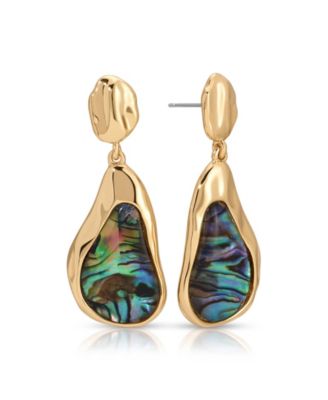 Hidden Gem Abalone Earrings