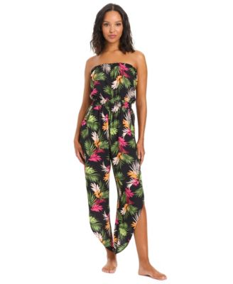 Women's Havana Heat Tube Swim Cover-Up Jumpsuit