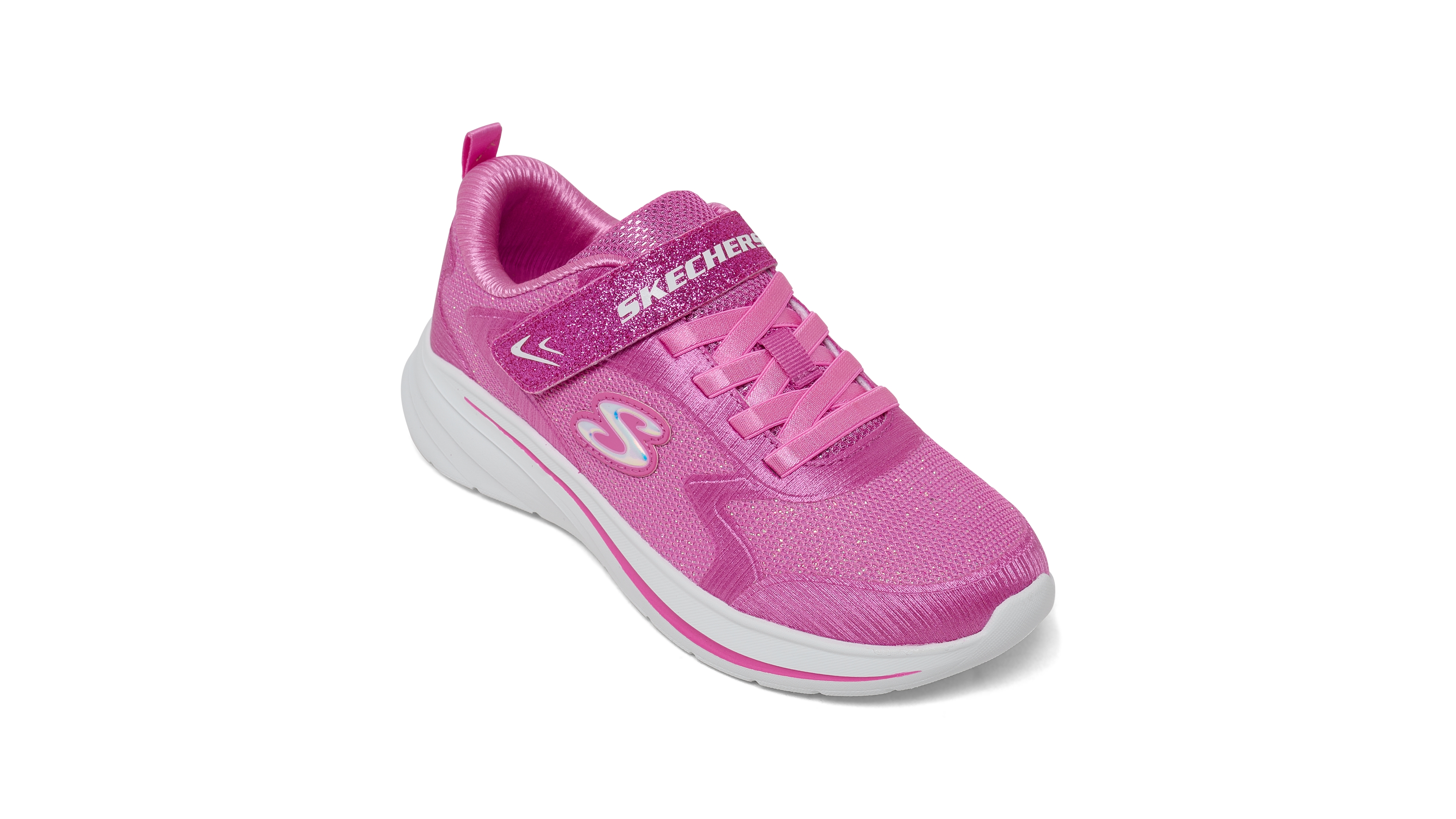 Skechers Girls Wave 92 Fastening Strap Lifestyle Sneakers from Finish Line