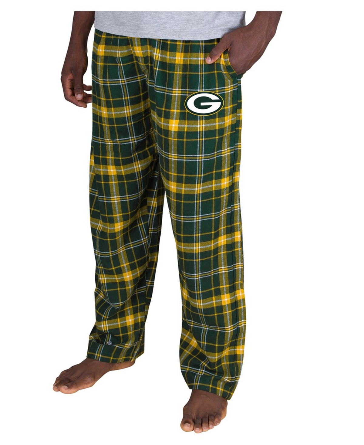 Concepts Sport Men's Green Bay Packers Ultimate Plaid Flannel Pants