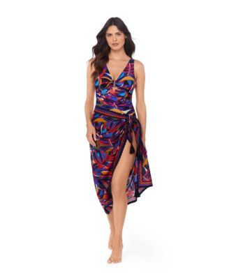 Women's Mariachi Cotton Swim Cover-Up Pareo