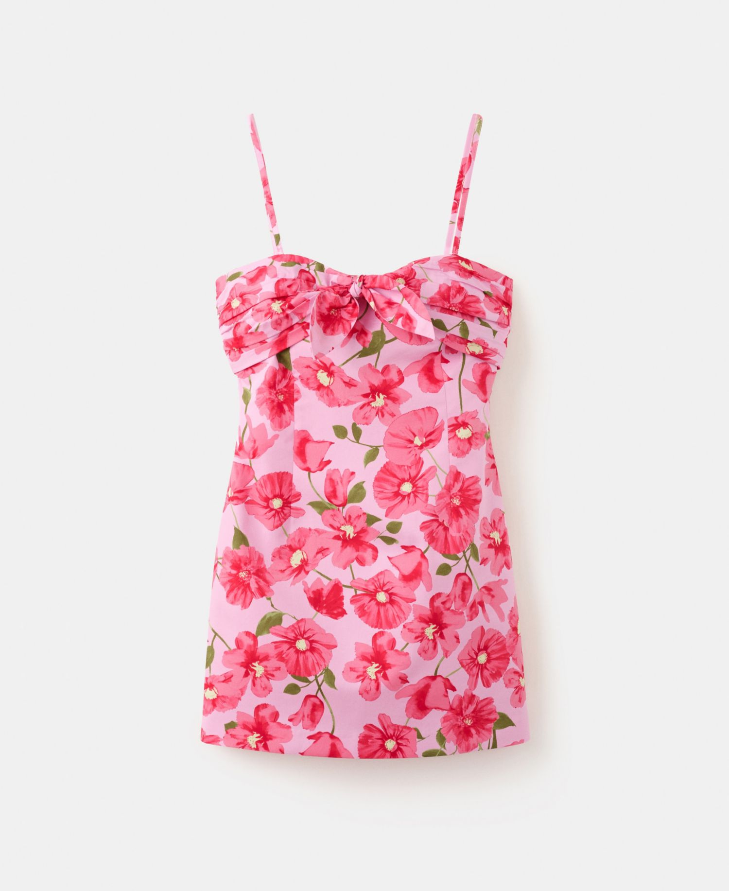 Women's Bow Floral Dress