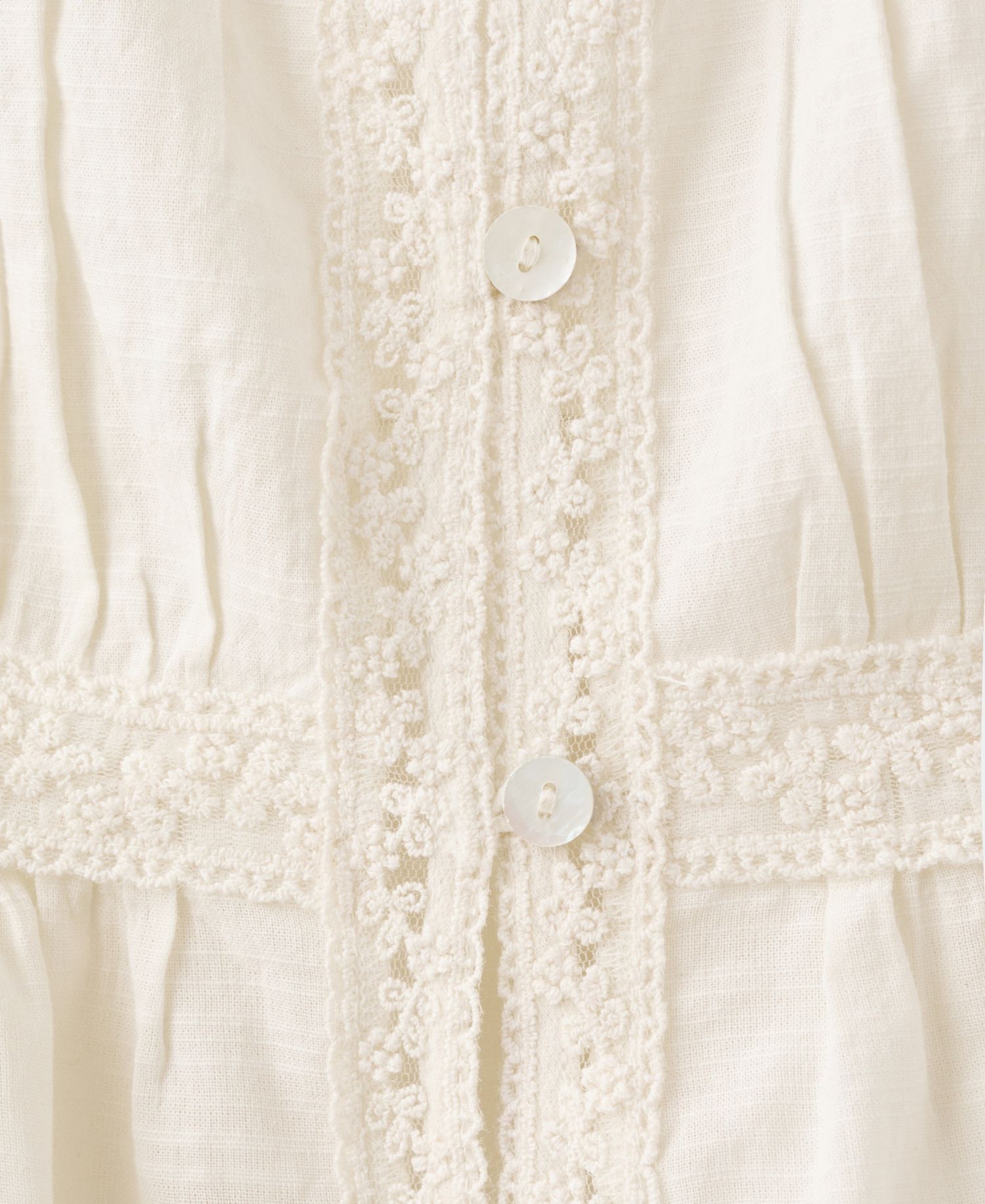 Women's Cotton Lace Top