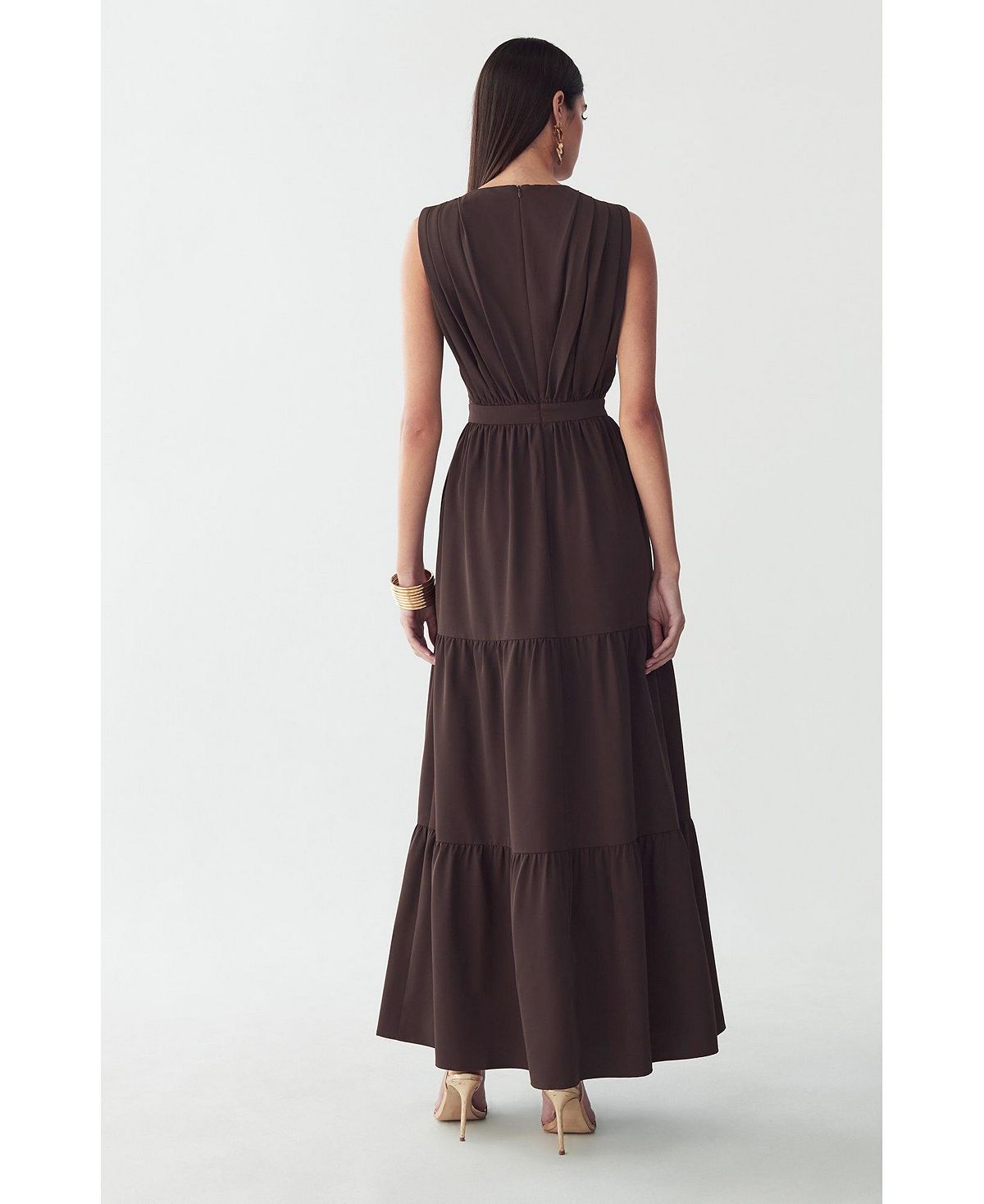 ST MRLO Women's Grennan Maxi Dress view 4 — MAYCSS fashion products