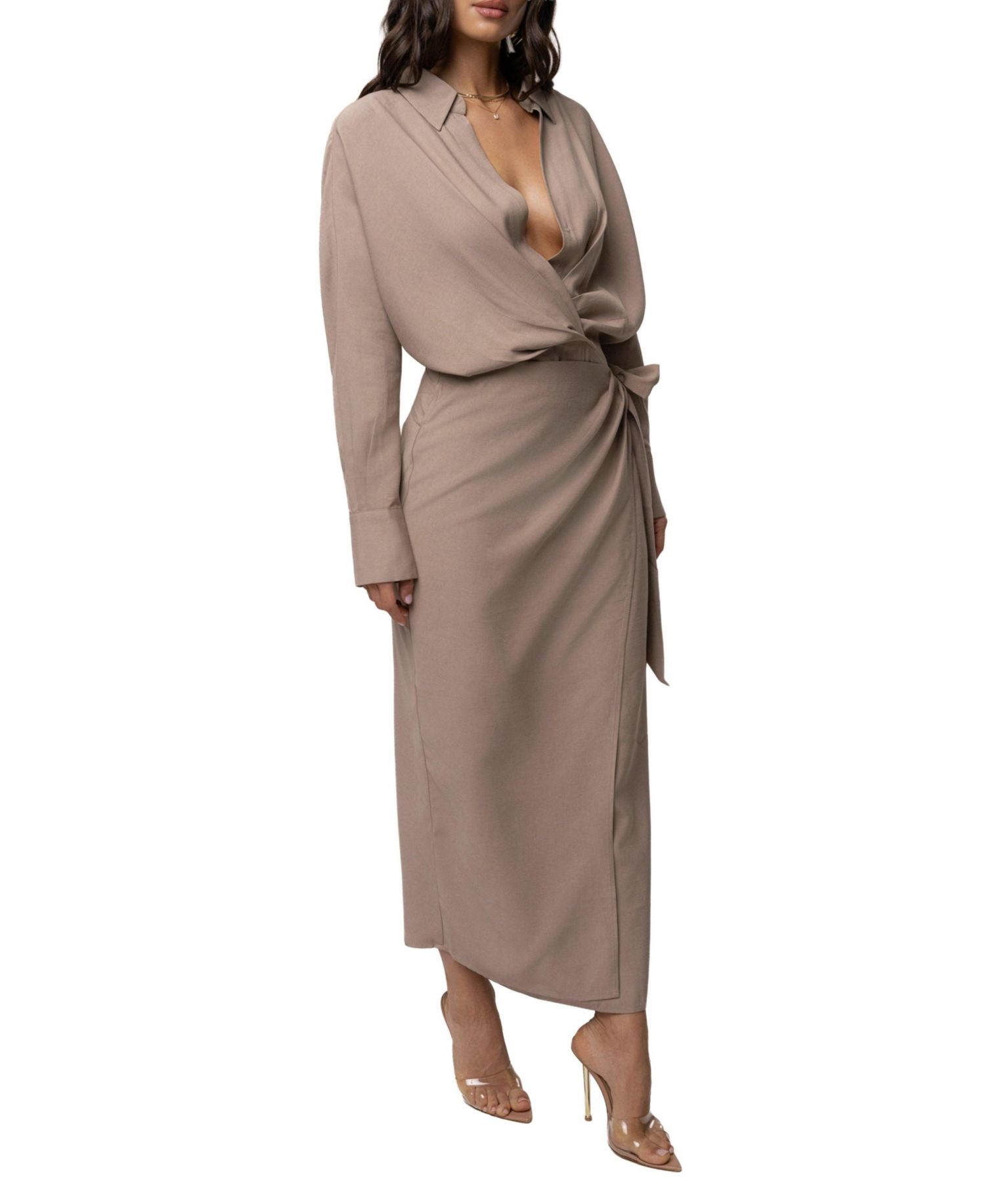 Women's Skyline Wrap Midi Dress