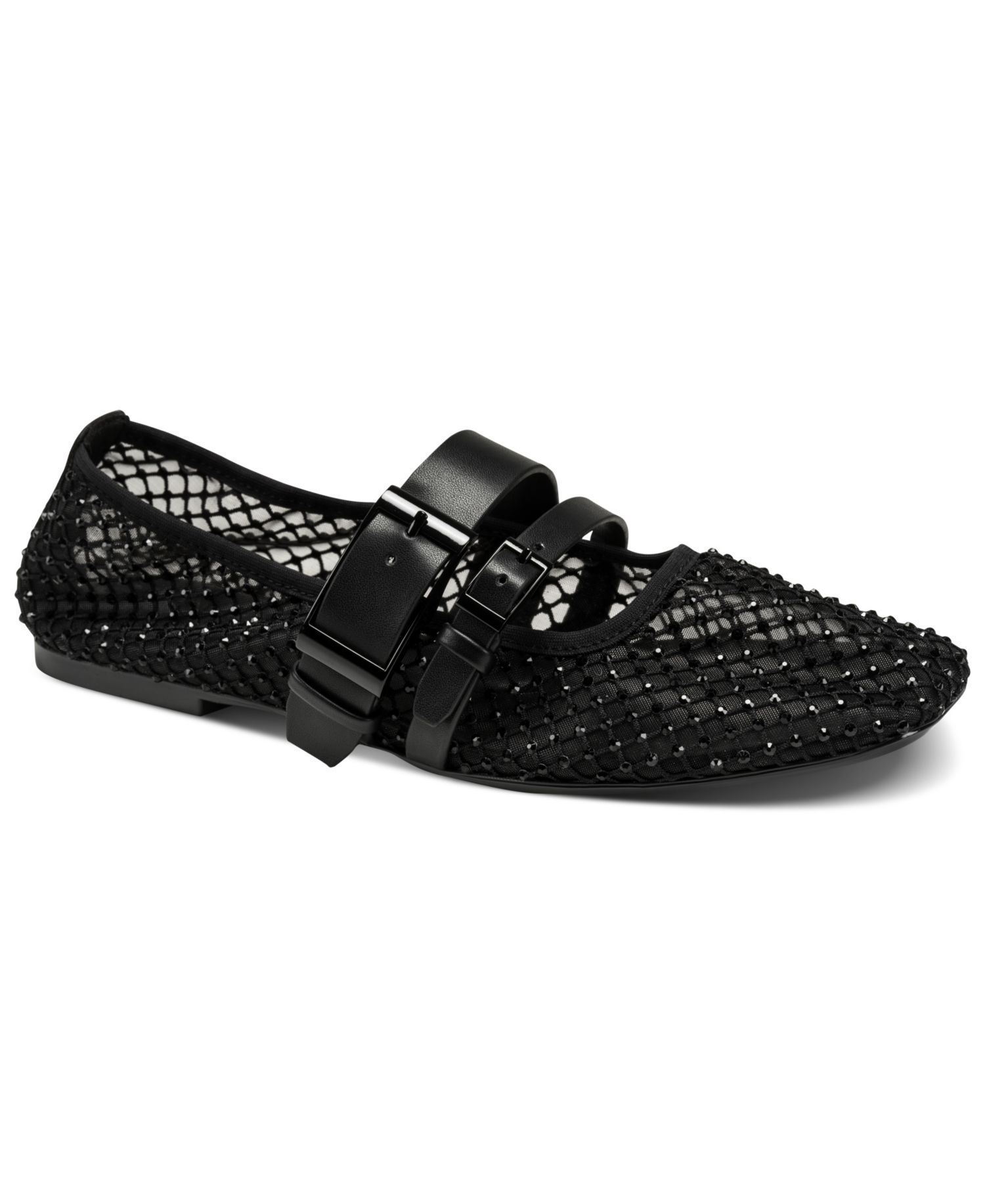 Women's Dade Mesh Buckle Ballet Flats